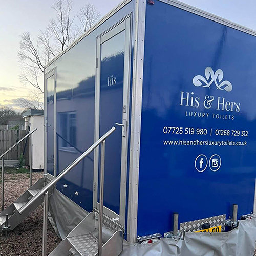 classic luxury portable toilets in essex