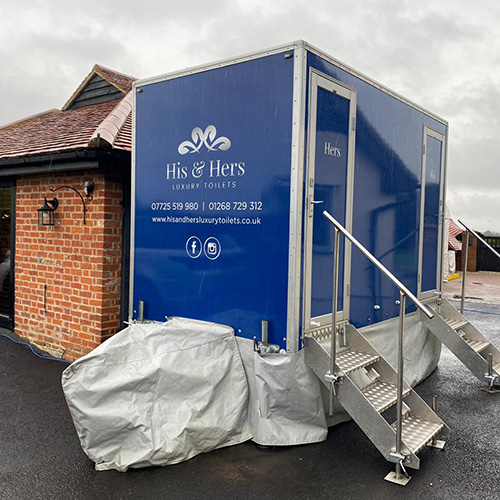classic luxury portable toilets in essex