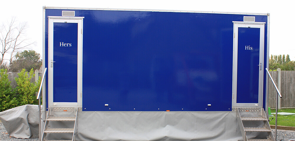 his and hers luxury toilet hire essex