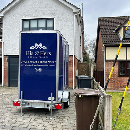 Small Events luxury portable toilets in essex