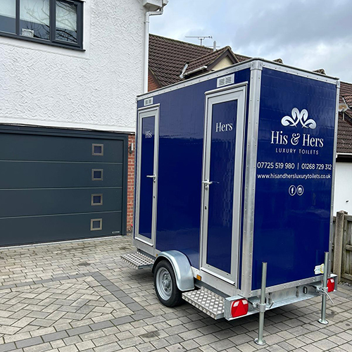 Small Events luxury portable toilets in essex